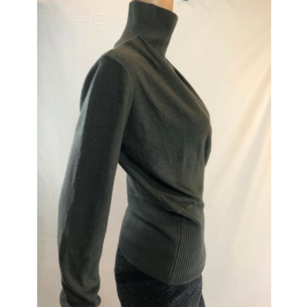 Emporio Armani Womens Sweater Grey Pullover Sz 42 - Picture 3 of 7